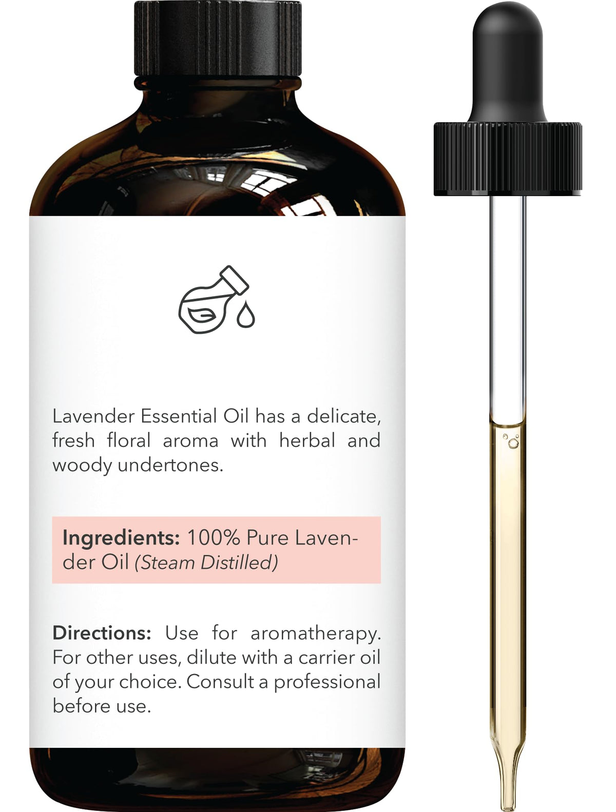 Lemon Eucalyptus & Lavender Essential Oils 4 Fl Oz Pack of 2 U998