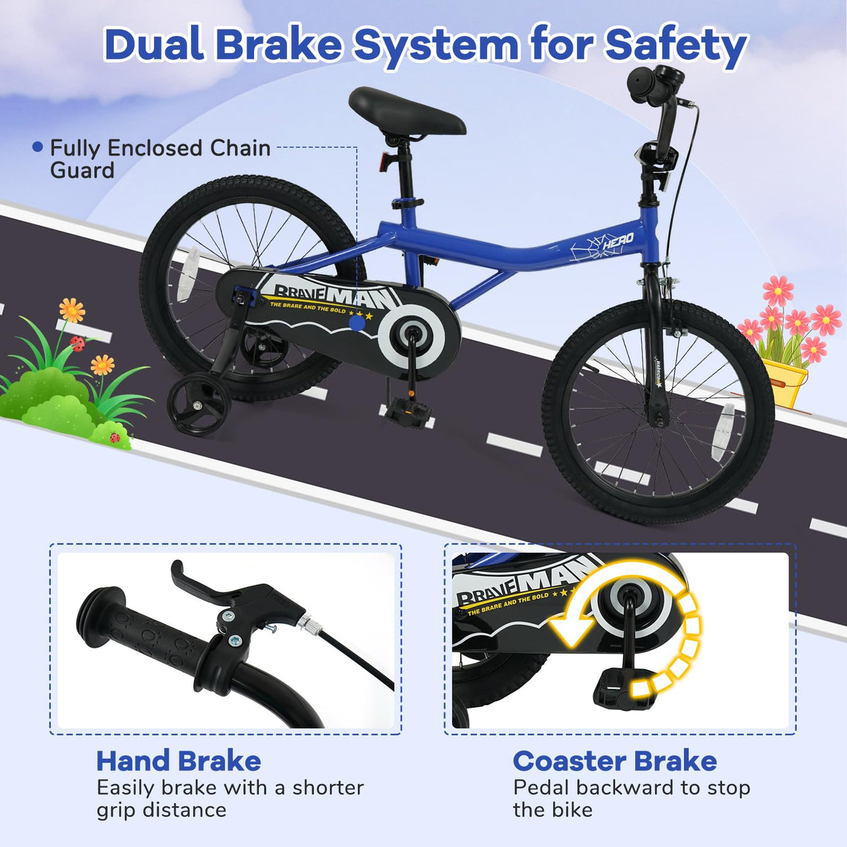 Kids Bike 12 14 16 18 Inch Bicycle R982