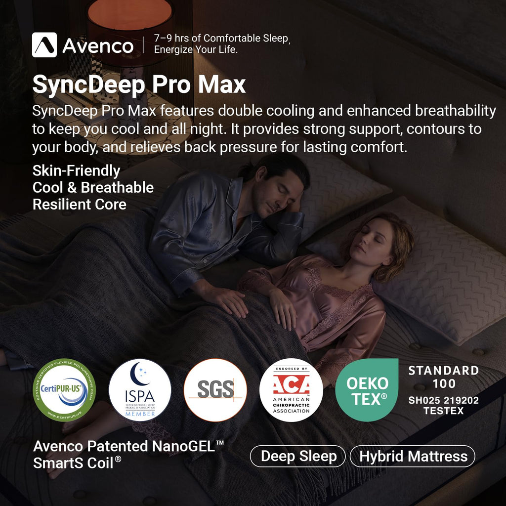 Queen 12 Inch Cooling Hybrid Mattress C168