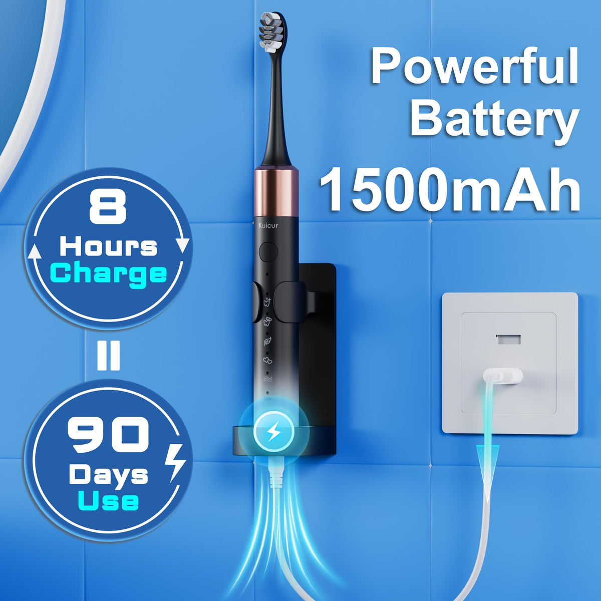 2 Pack Electric Toothbrush N2161