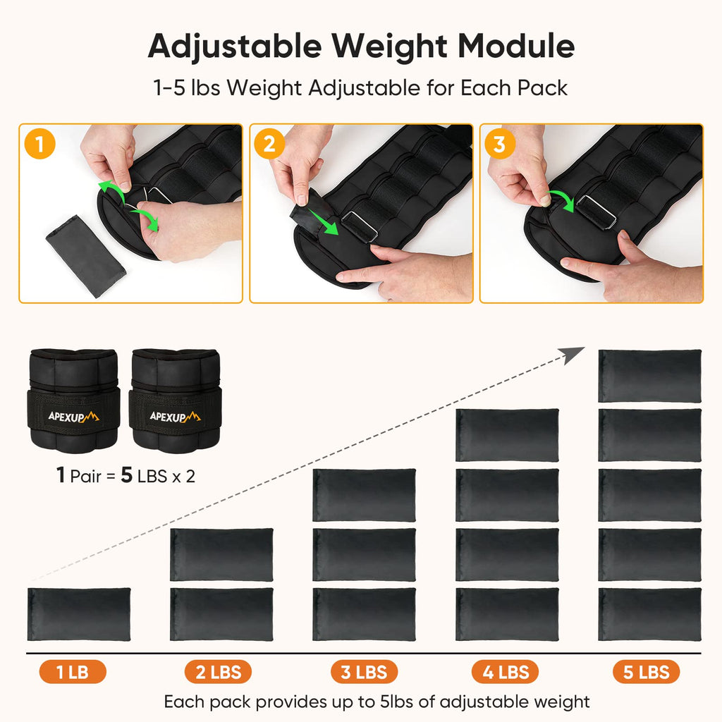 Adjustable Ankle Weights + Weighted Vest V86596