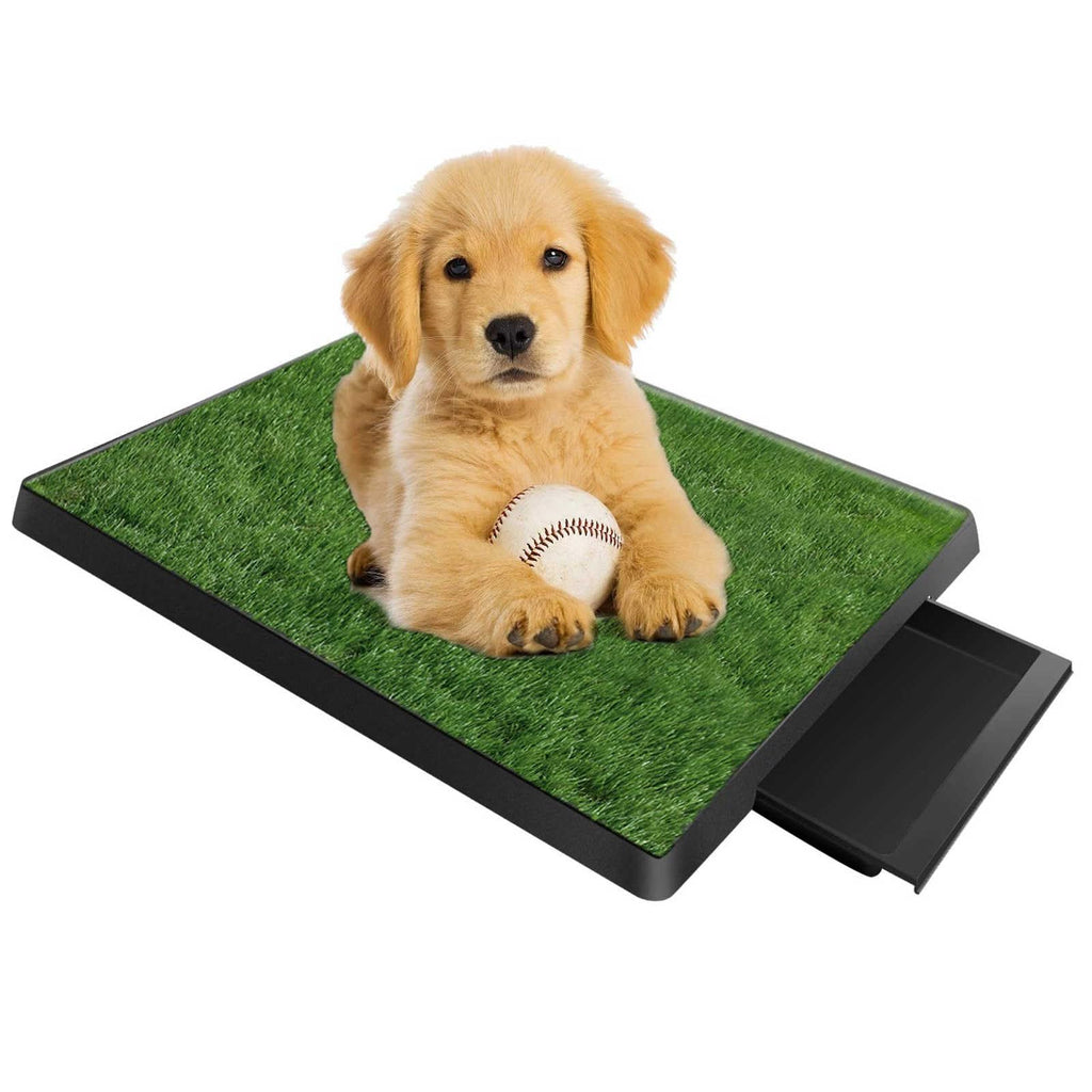 Dog Grass Pad with Tray 25”x 20” Artificial Grass S814140