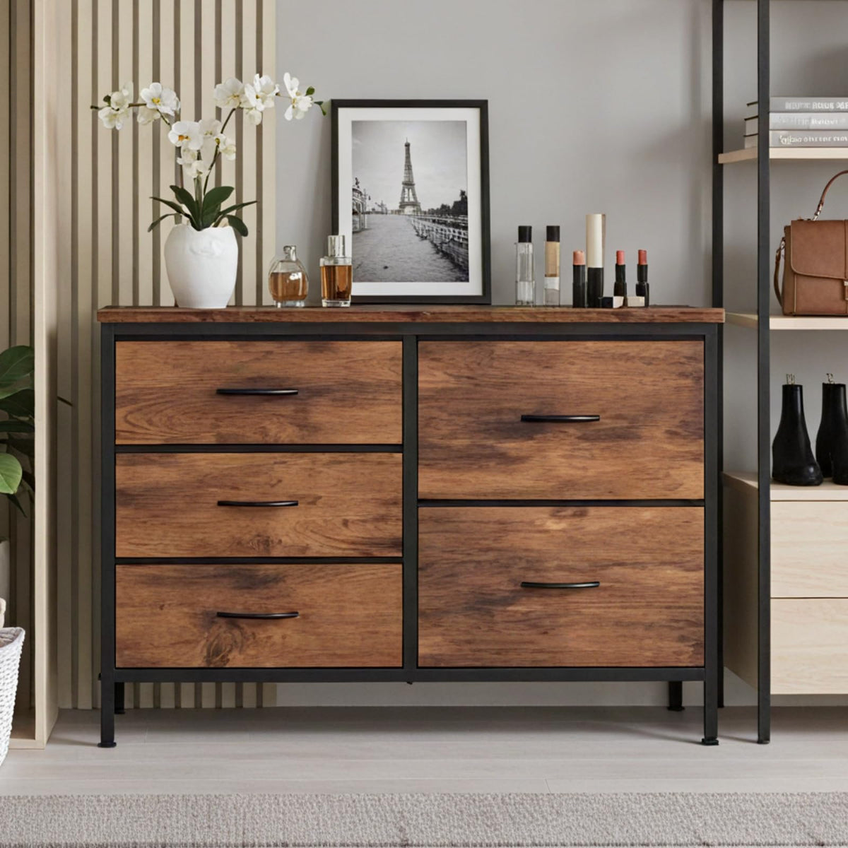 5 Drawer TV Stand B128322