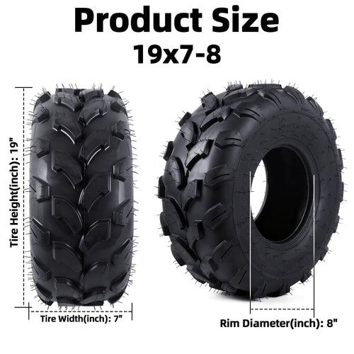 19x7-8 Tubeless All-Terrain ATV UTV Tires L7975