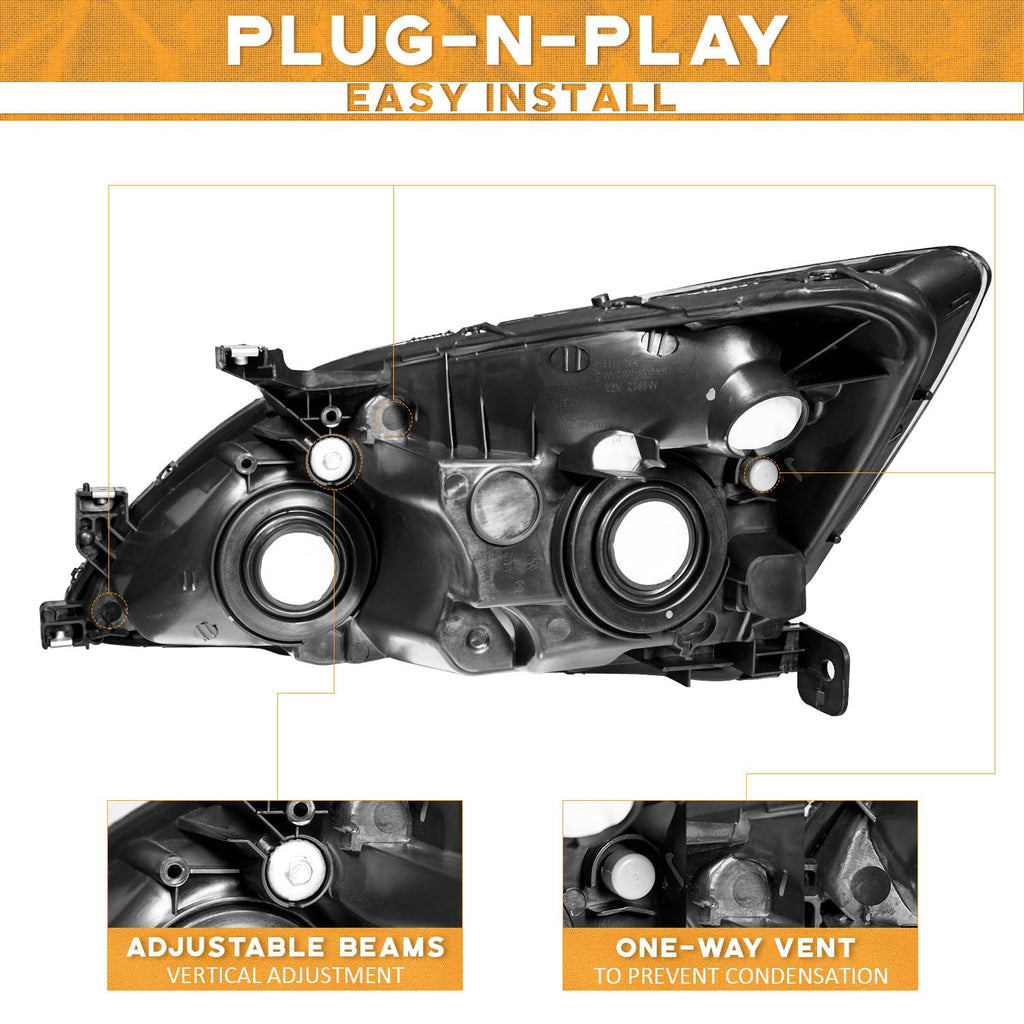 Headlights for Honda Accord P44459