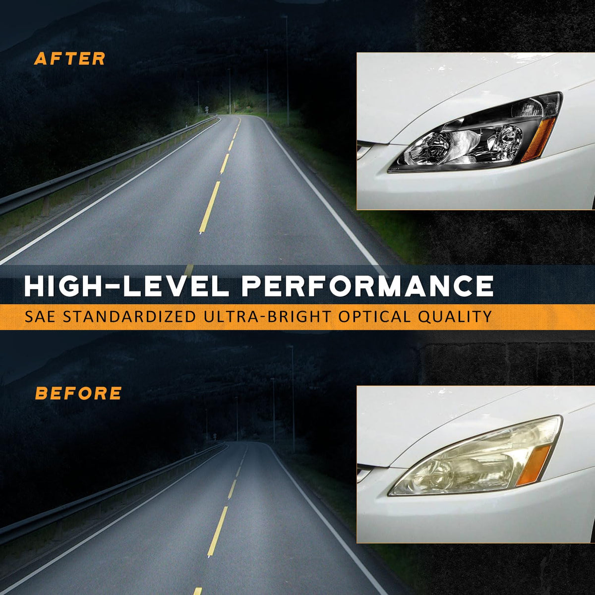 Headlights for Honda Accord P44459