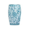 Teal Blue Ceramic Garden Stool T5922