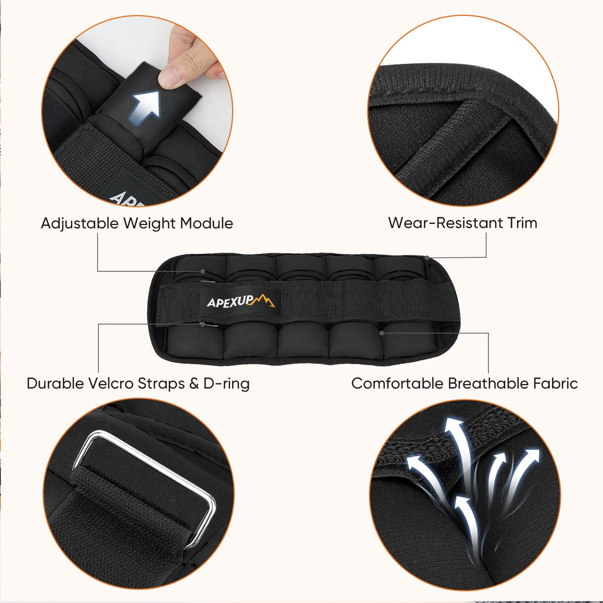 Adjustable Ankle Weights + Weighted Vest V86596