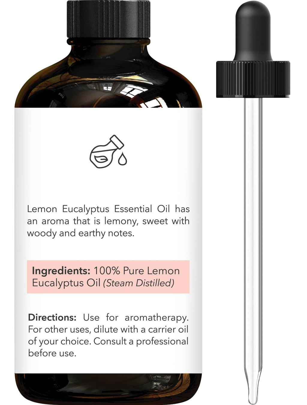 Lemon Eucalyptus & Lavender Essential Oils 4 Fl Oz Pack of 2 U998