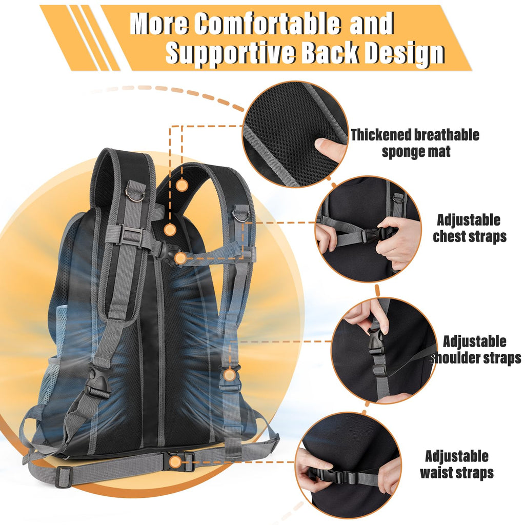 Adjustable Breathable Dog Carrier Backpack P595