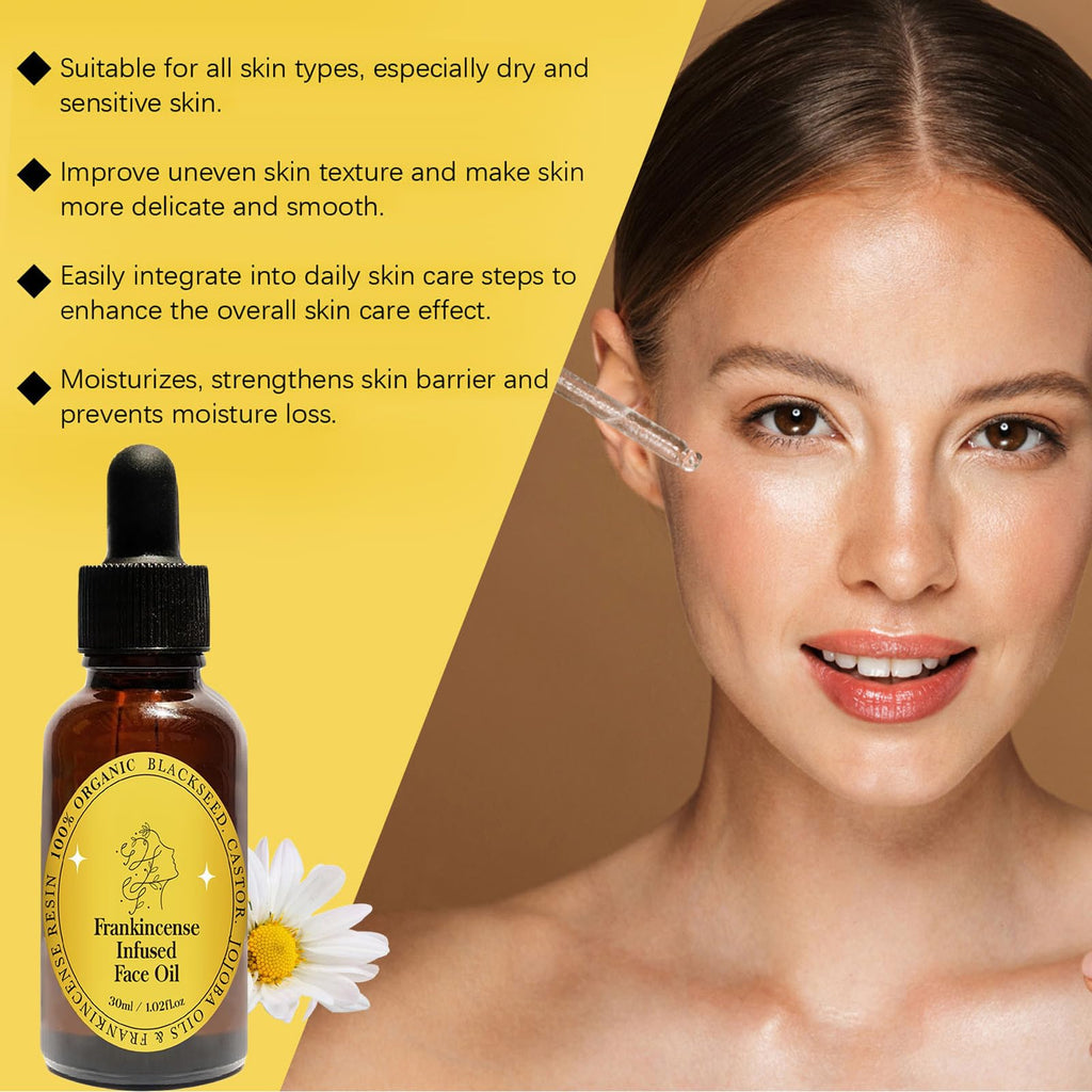 Frankincense Resin Oil Facial Serum 3PC I49170