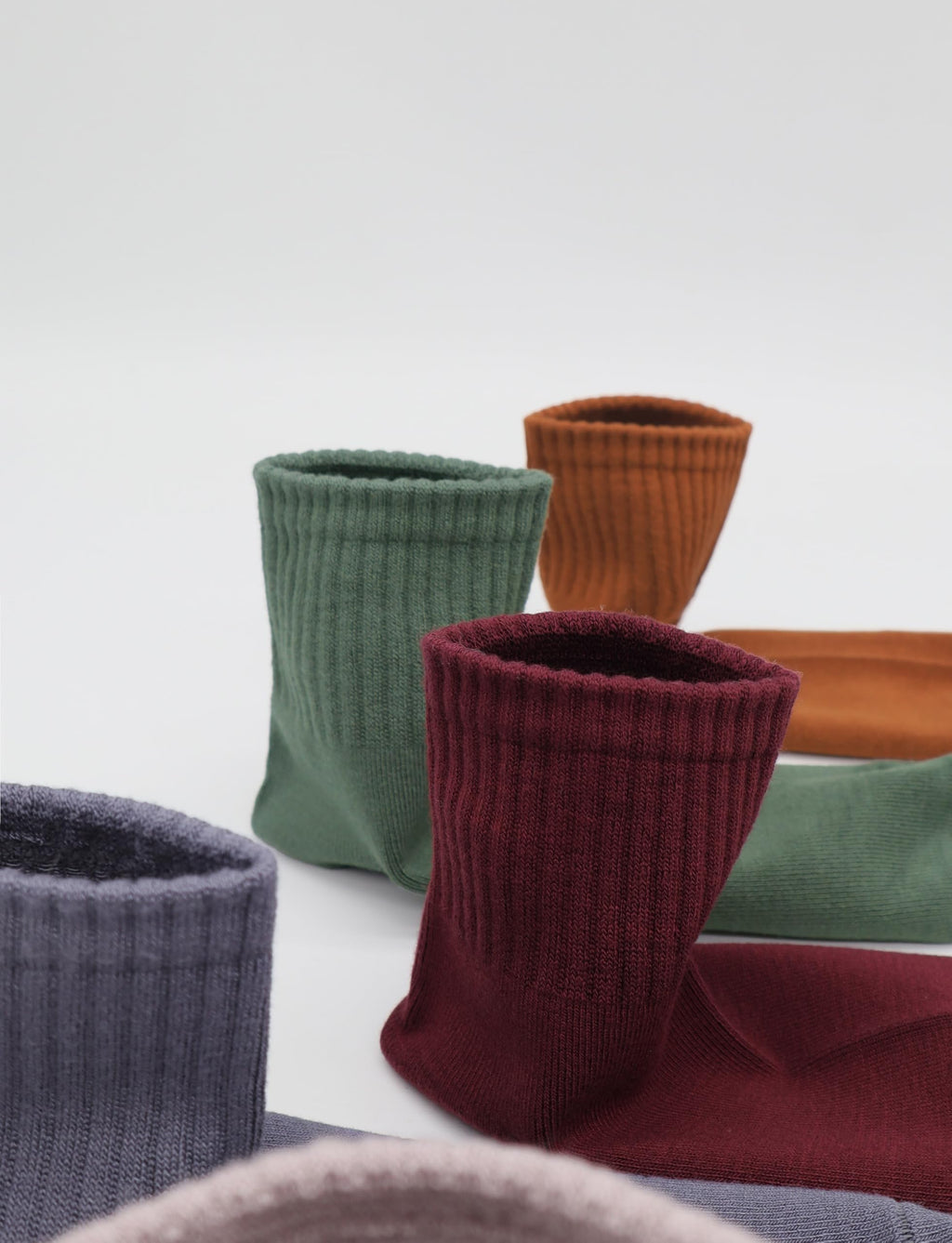 Viscose Bamboo Mini Crew Socks 5 Pairs M185