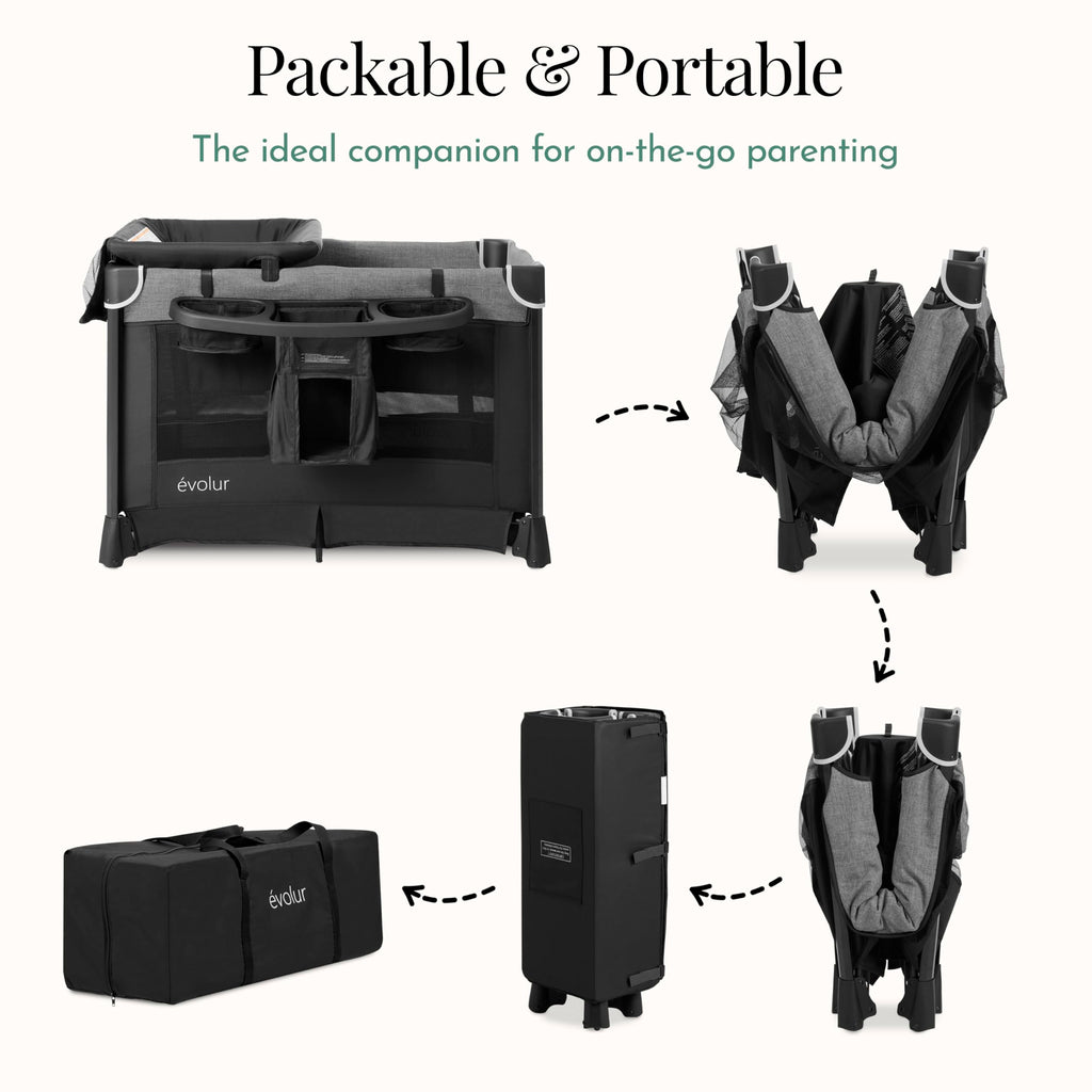 Portable Playard with Bassinet & Changing Table R5678
