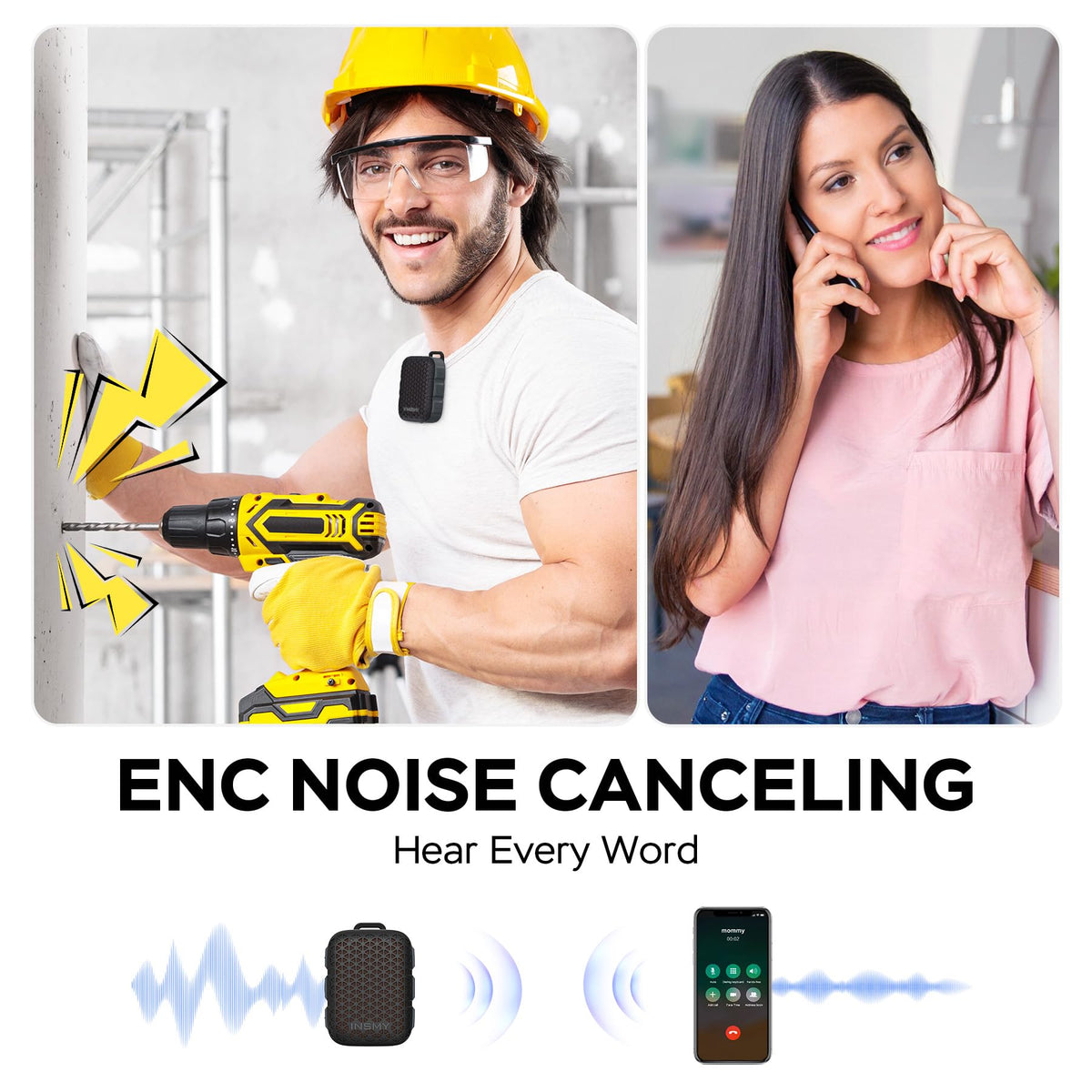 Wearable Bluetooth Speakers IP67 Waterproof Clip On Small Speaker J8150