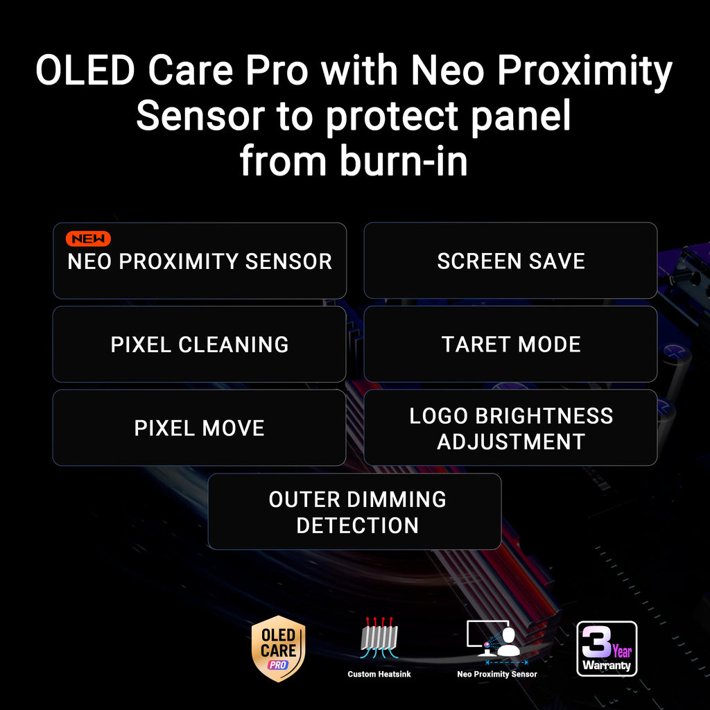 27 Inch 1440p 240Hz Glossy OLED HDR Gaming Monitor L3811