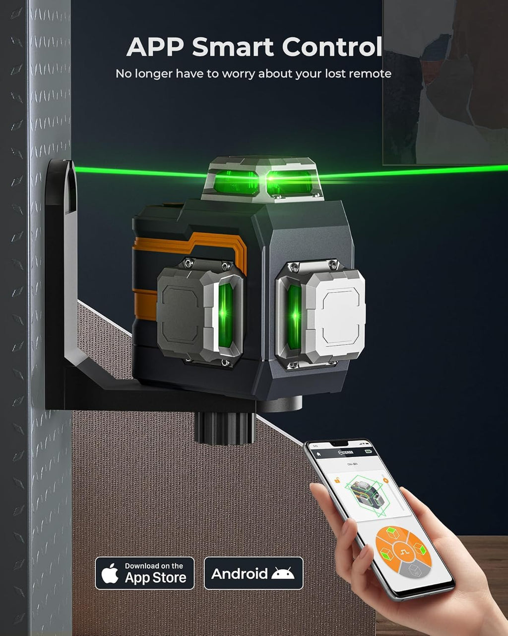 Green 3x360° Self Leveling Laser Level C94231
