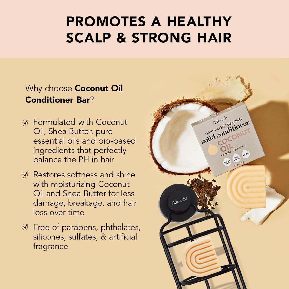 Castor Oil Shampoo + Coconut Oil Conditioner and Shower Filter Bundle X7137