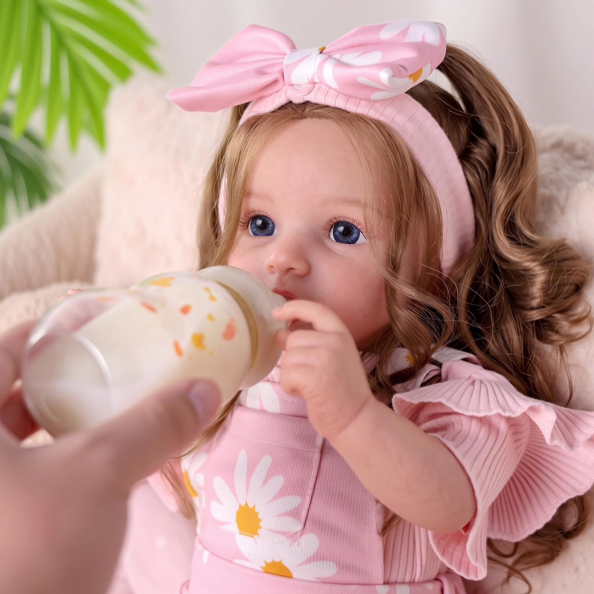 20inch Realistic Reborn Baby Dolls with Poseable Limbs Rooted Hair L891223