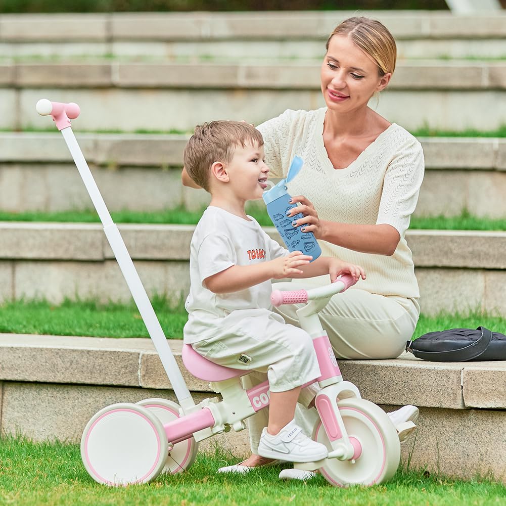 Tricycle for Toddlers 1-3 Year Olds, 5 in 1 Toddler Balance Bike L6915