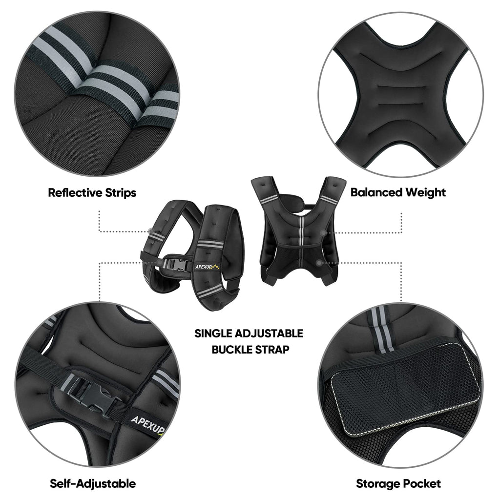 Adjustable Ankle Weights + Weighted Vest V86596