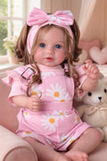 20inch Realistic Reborn Baby Dolls with Poseable Limbs Rooted Hair L891223