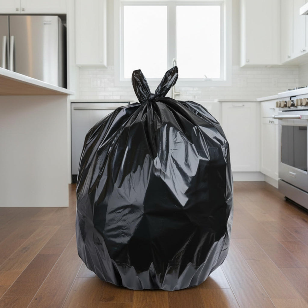 Black 55-60 Gallon Trash Bags Pack of 100 O850917
