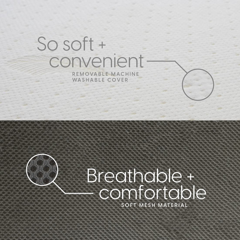 Queen Size 6 inch Memory Foam Trifold Mattress Q23444