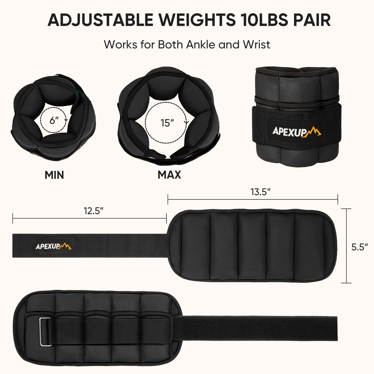 Adjustable Ankle Weights + Weighted Vest V86596