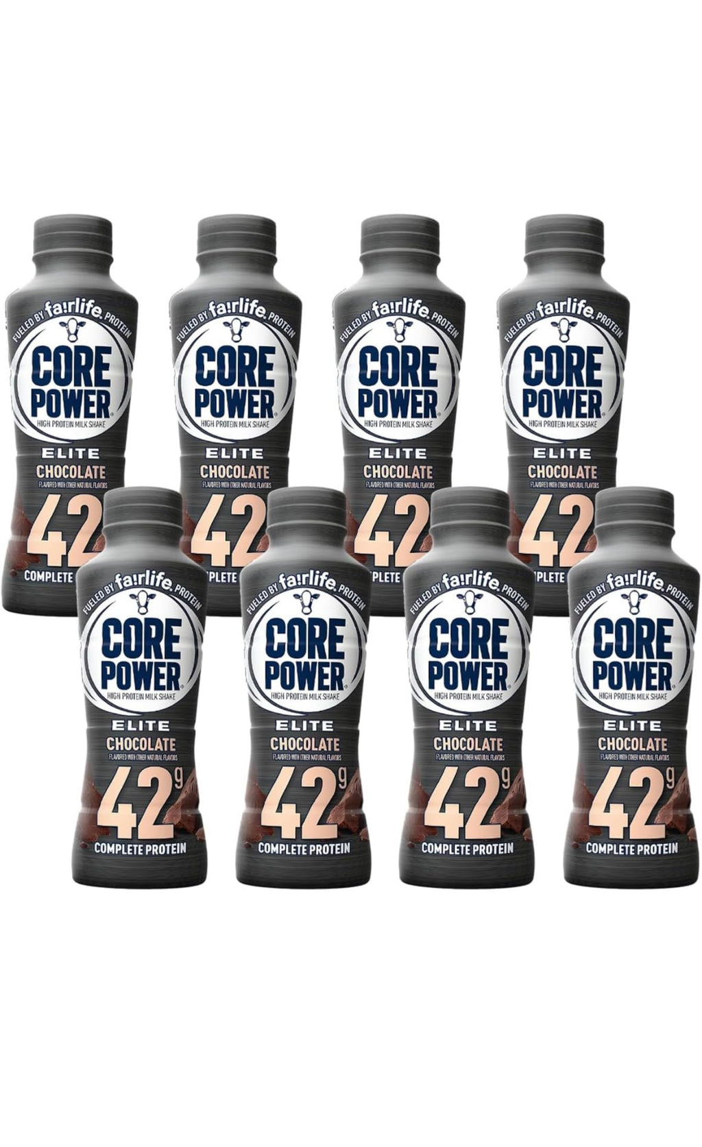 Chocolate High Protein Milk Shakes 8 Pack A597774