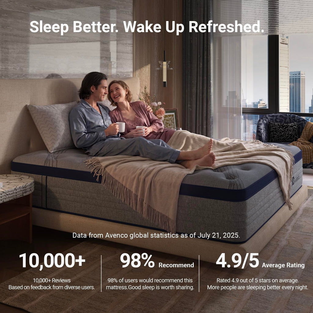 Queen 12 Inch Cooling Hybrid Mattress C168
