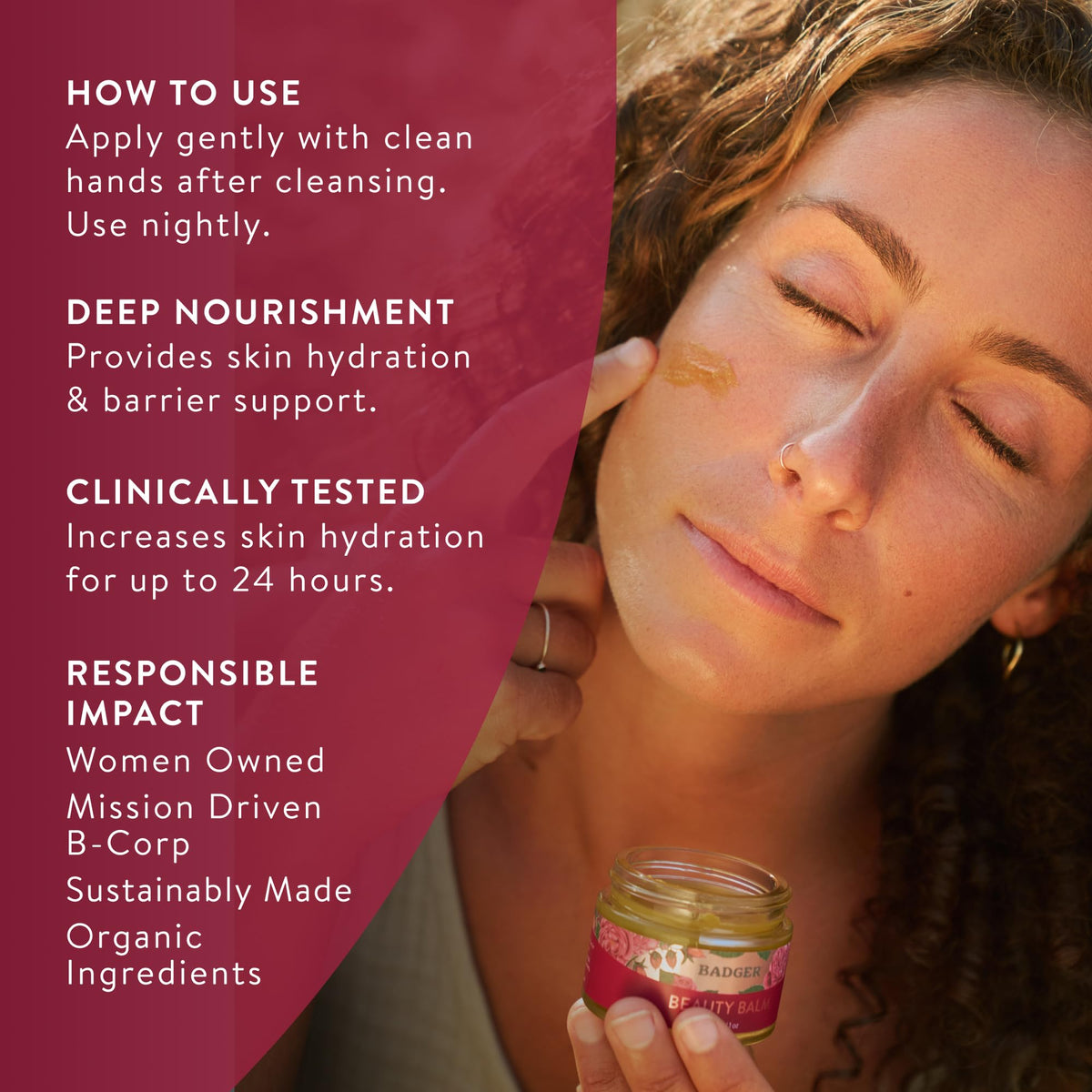 Organic Rose Beauty Balm V39661