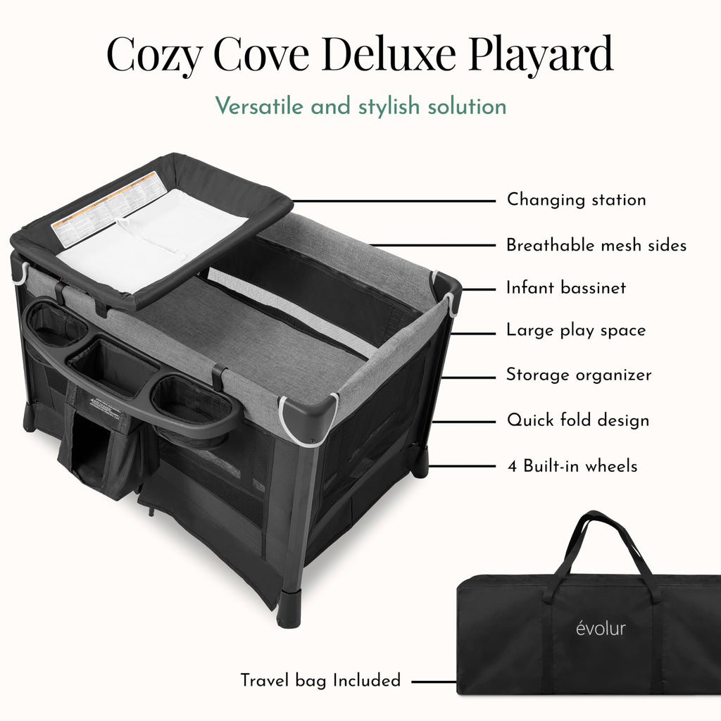 Portable Playard with Bassinet & Changing Table R5678