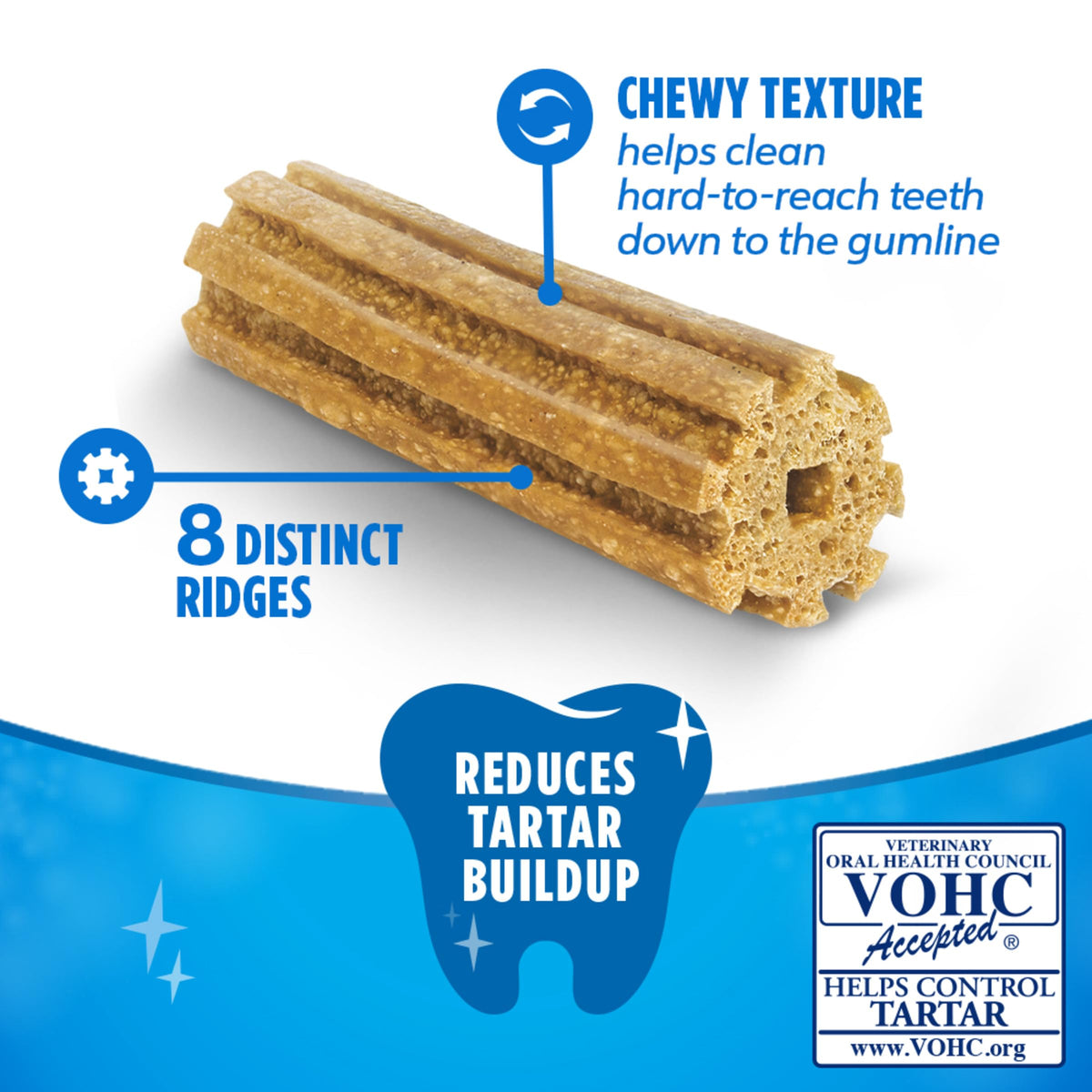 Daily Dental Chews for Large Dogs, 18 ct G734553