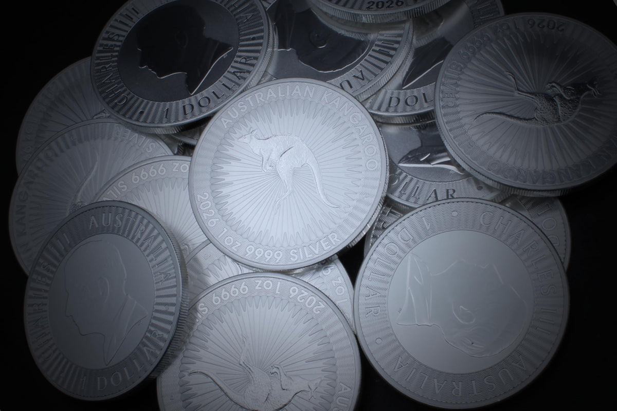 1 oz Australian Silver Kangaroo Brilliant Uncirculated I9633