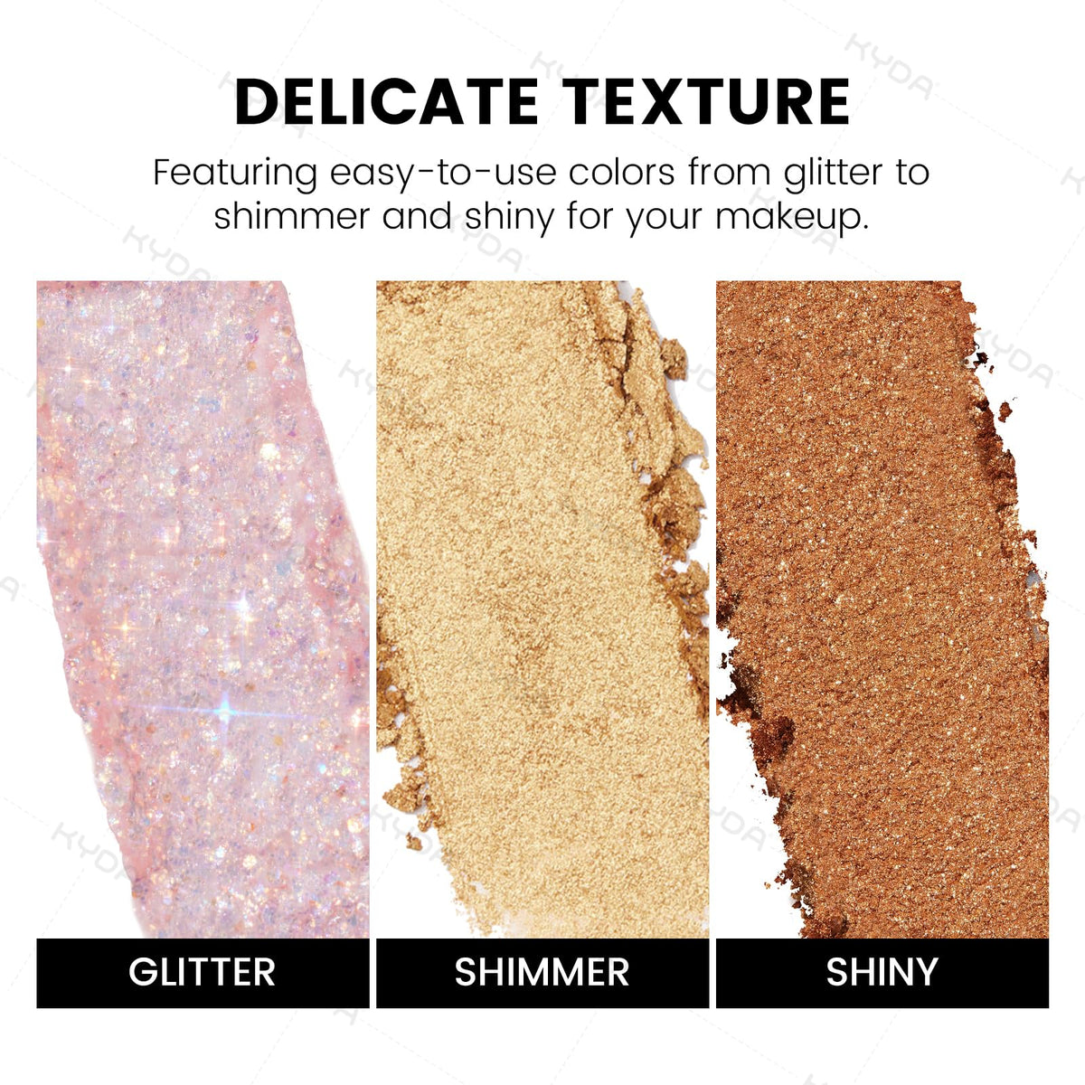 10 Colors Glitter Eyeshadow Palette C1084