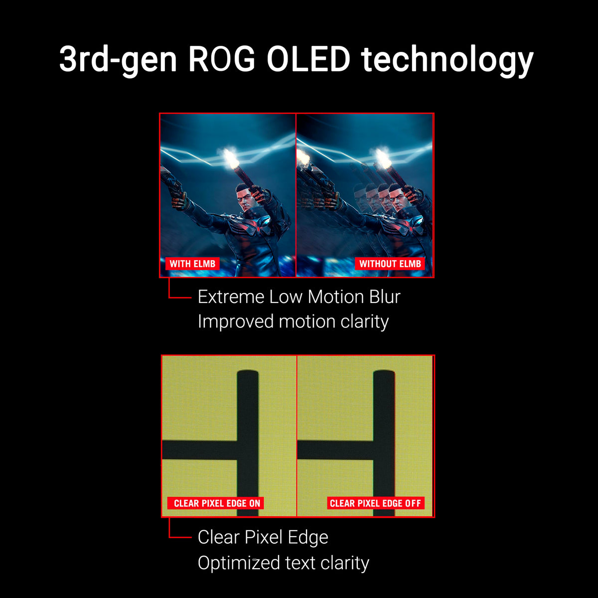 27 Inch 1440p 240Hz Glossy OLED HDR Gaming Monitor L3811
