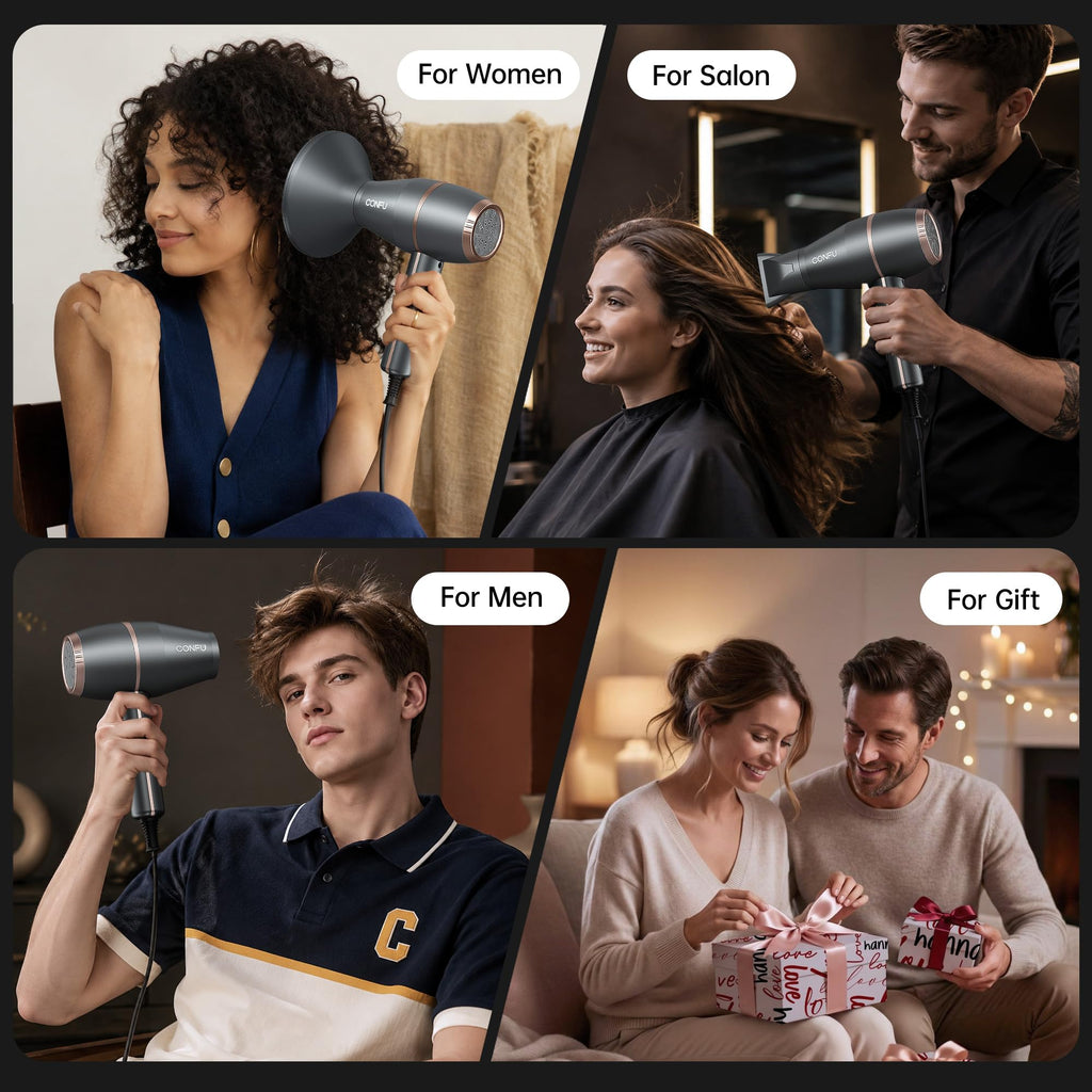 Ionic Hair Dryer with Diffuser 1875 Watt T2533