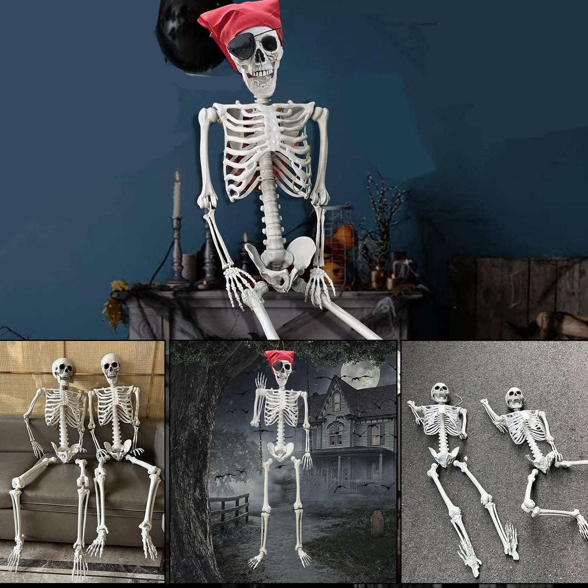 Life Size Skeleton with Posable Joints G9527