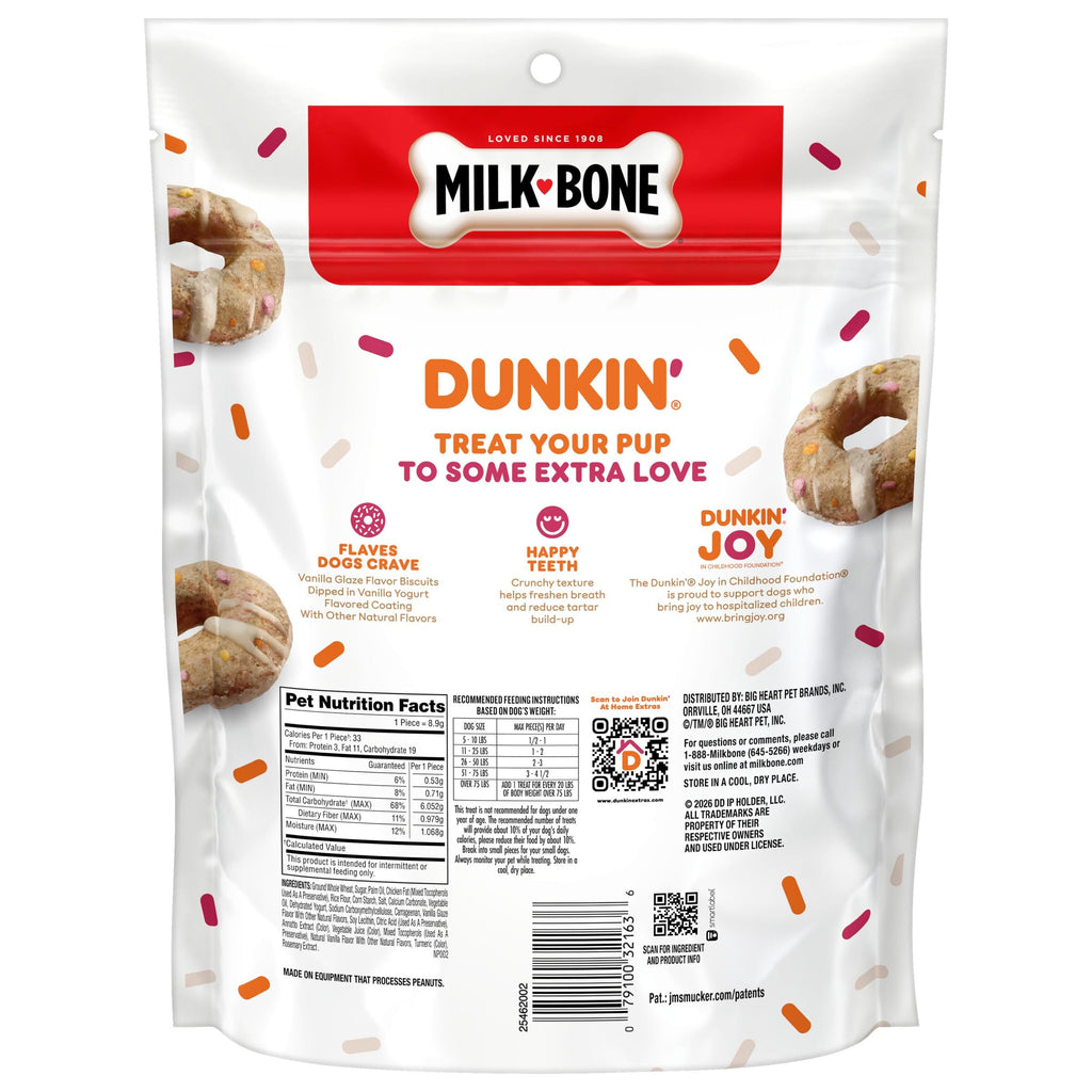 Vanilla Glaze Flavor Dog Biscuits, 8 Oz. U92810