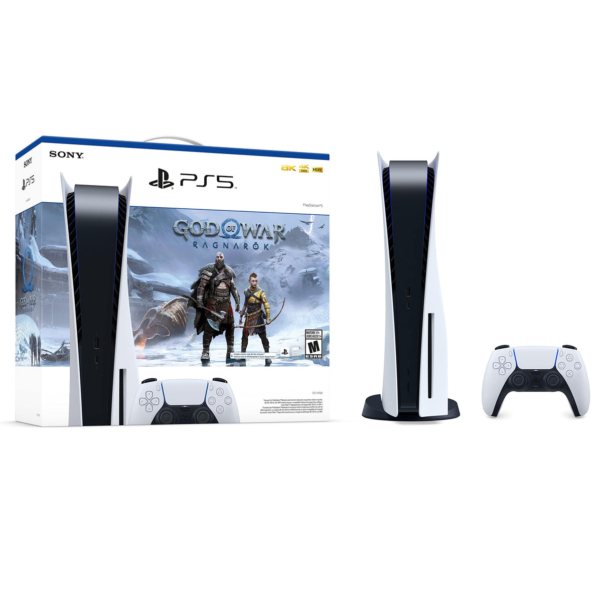 PS5 Disc Version Gaming Console 825GB SSD 4K Blu-ray M9001