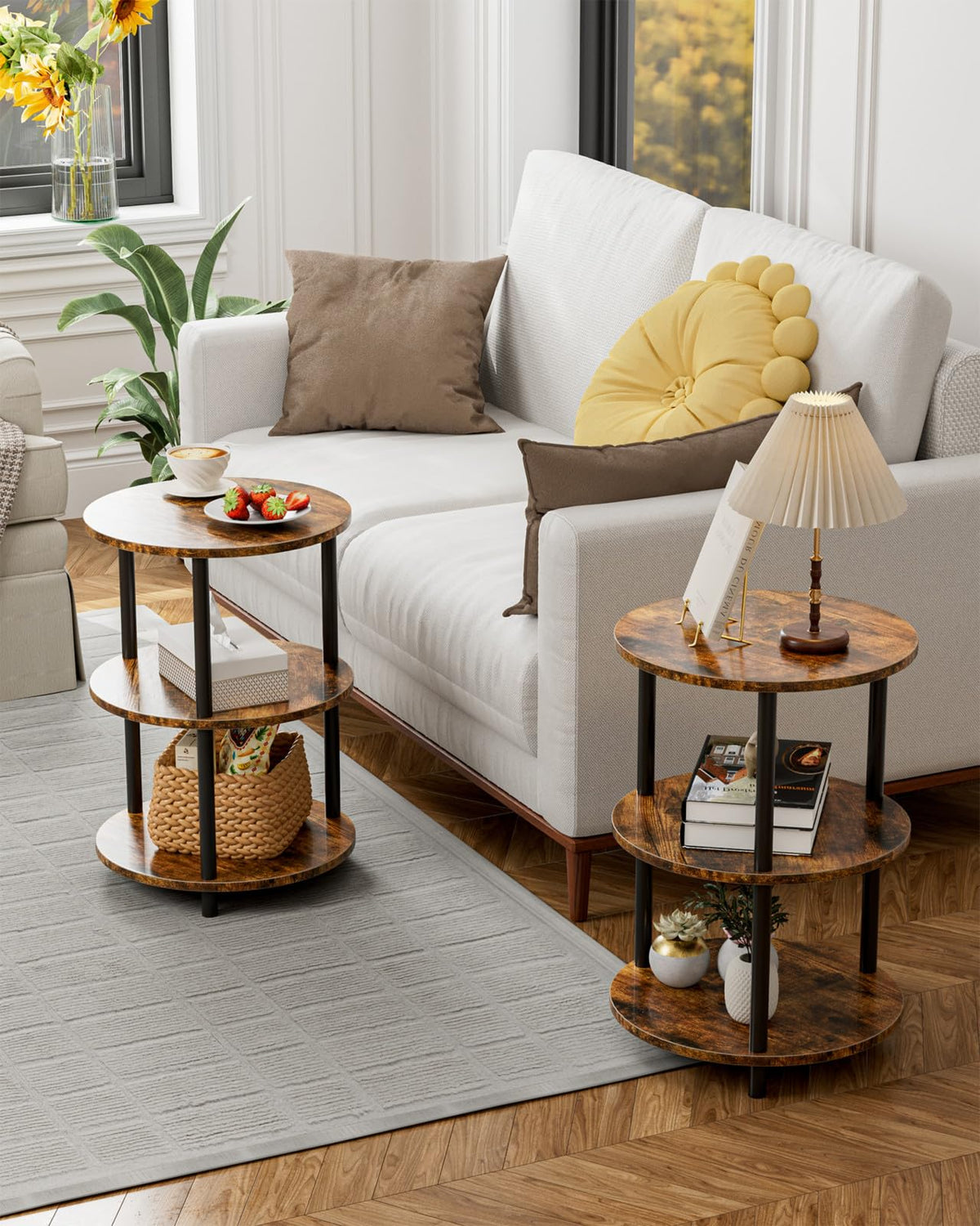 Small Round 3 Tier Coffee Table R870058