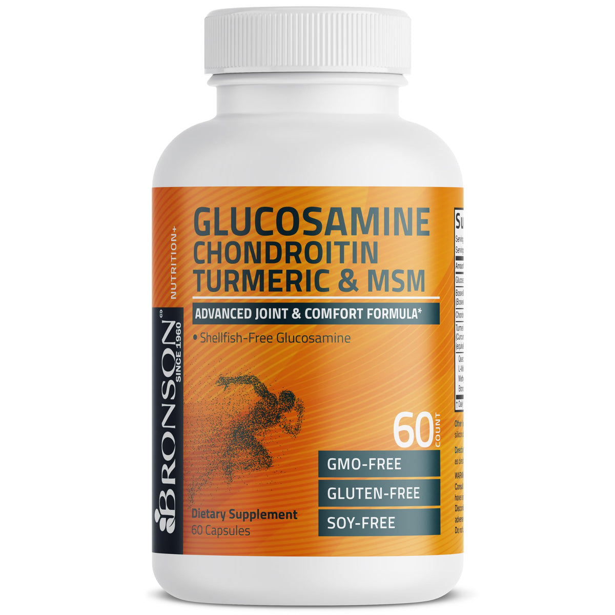 Glucosamine Chondroitin Turmeric & MSM Joint Support, 60 Capsules B4538