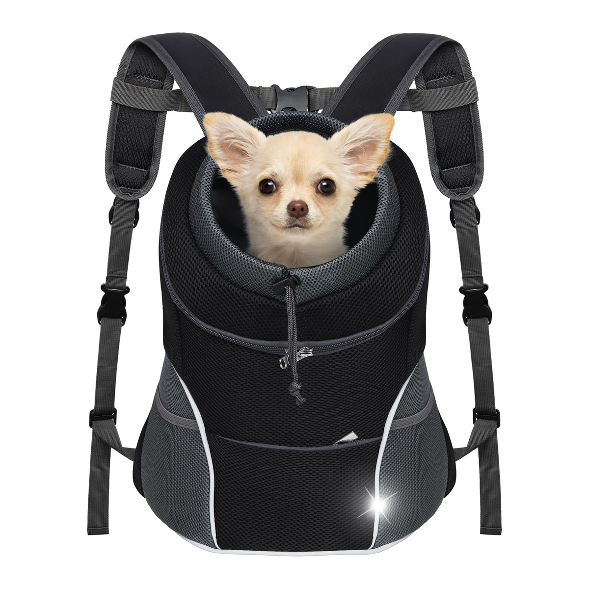 Adjustable Breathable Dog Carrier Backpack P595