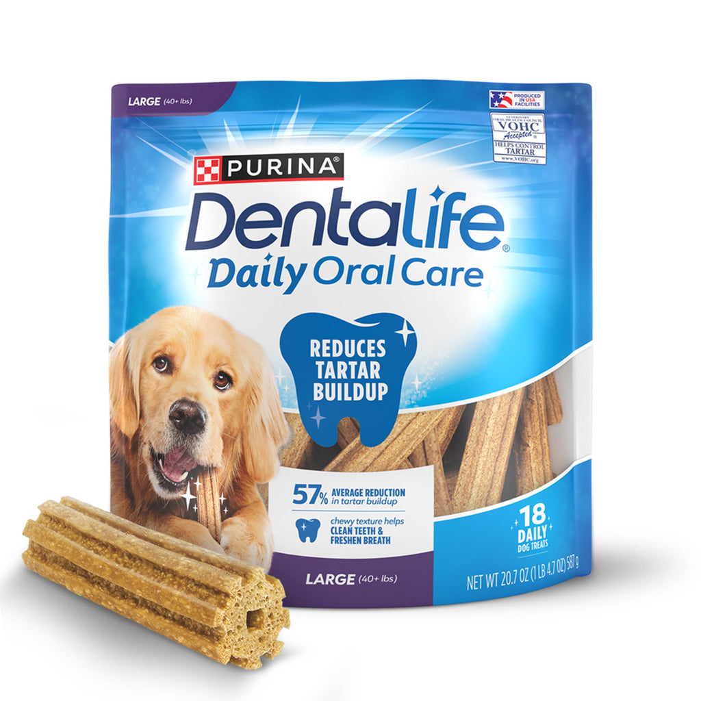 Daily Dental Chews for Large Dogs, 18 ct G734553
