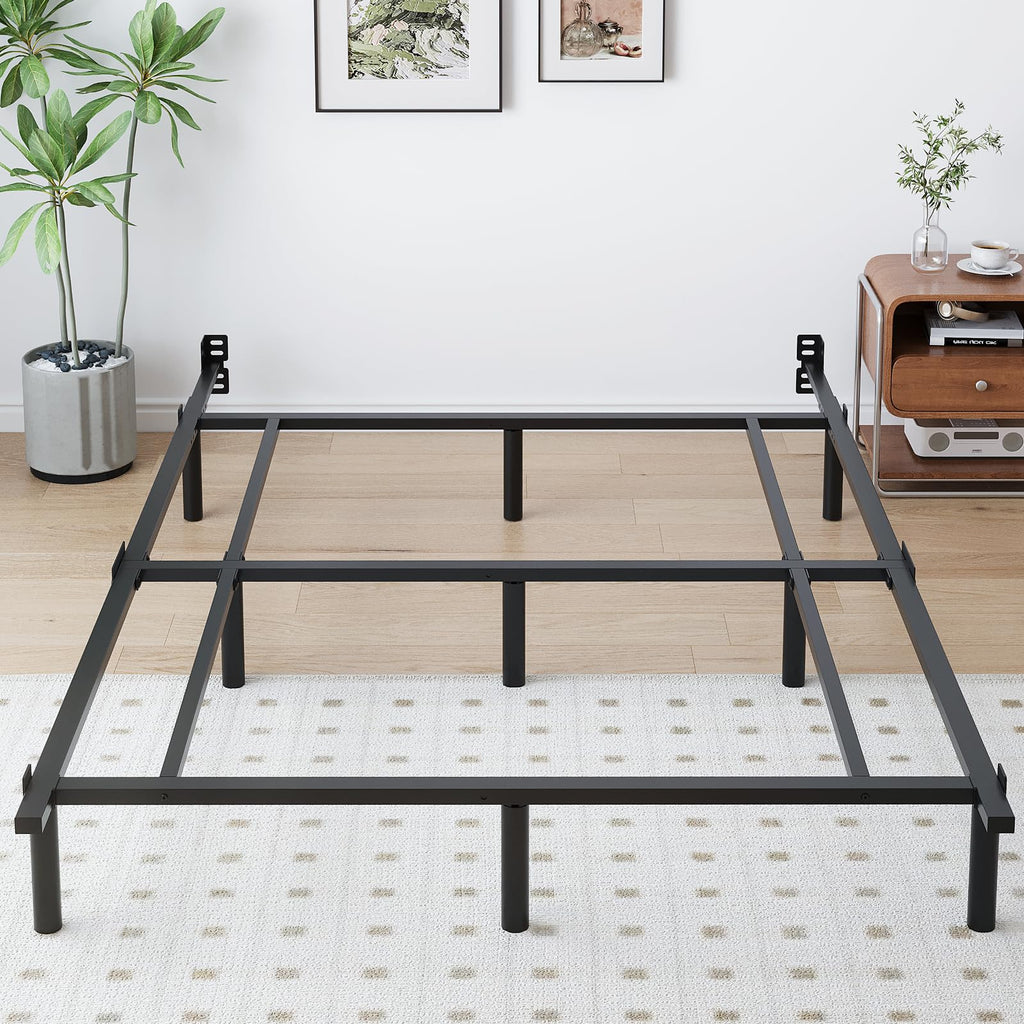 Queen Size Black Metal Bed Frame N95922