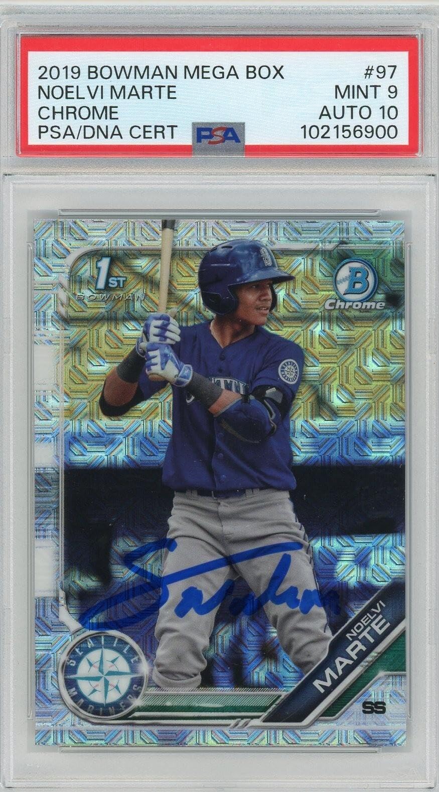 Signed 2019 Bowman Chrome Rookie Baseball Card F521070