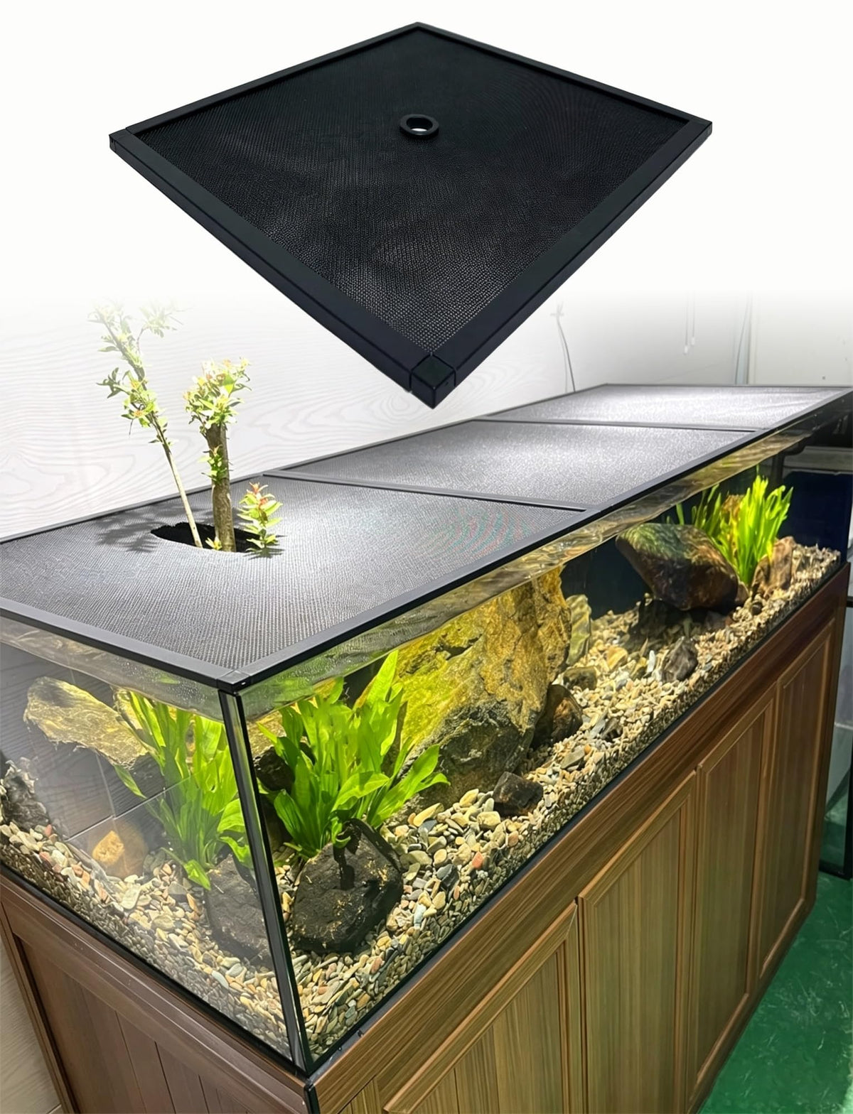 Aluminum Mesh Aquarium Lid for 10-20 Gallon Tanks N4993