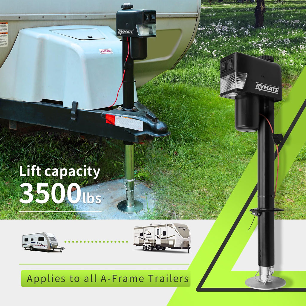 Electric A-Frame Trailer Jack up to 3500-4000lbs W15608