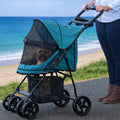 Green Pet Stroller V5001