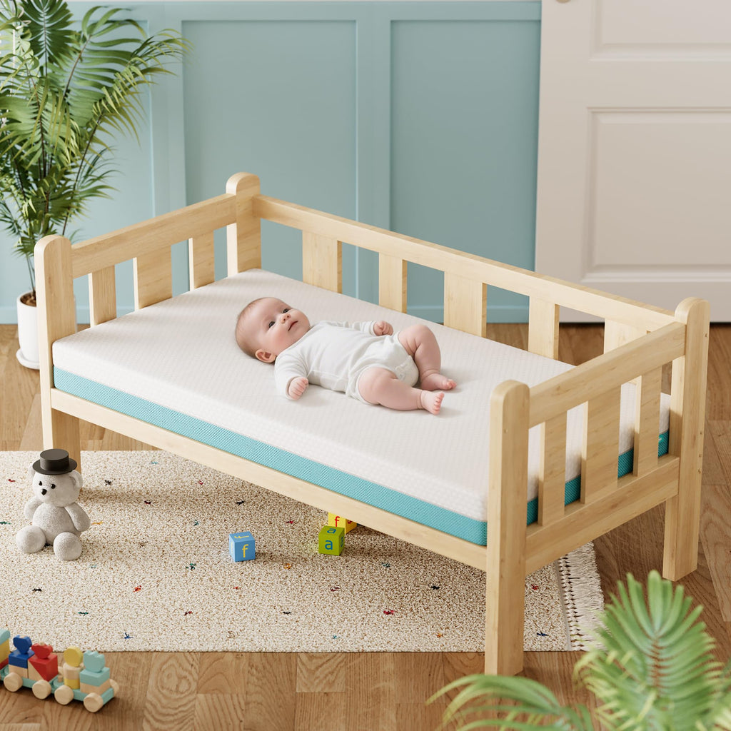 Memory Foam Crib Mattress with Washable Cover N42751